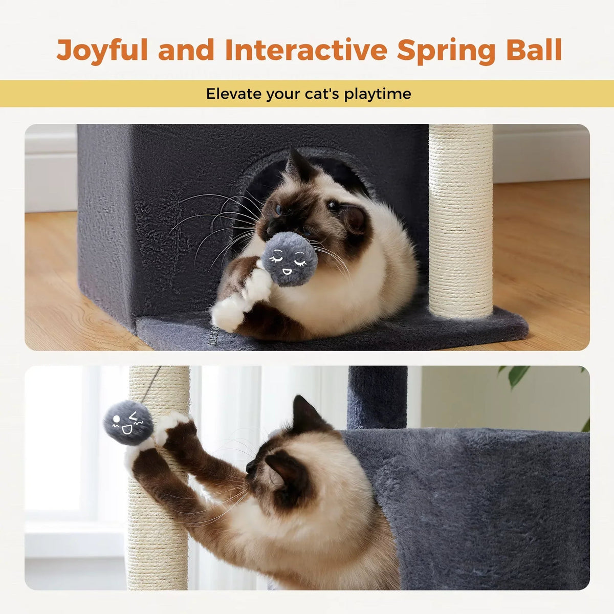Cat Tree for Large Indoor Cats