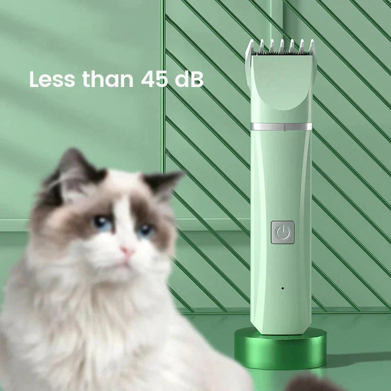 Electric Pet Grooming Kit for Cats & Dogs