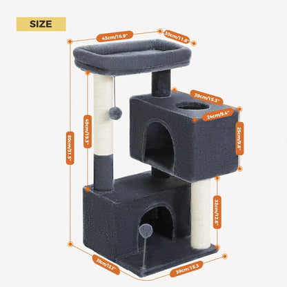 Cat Tree for Large Indoor Cats